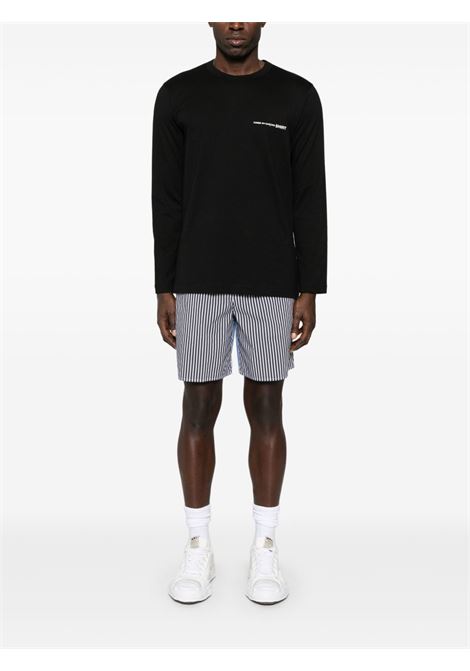 t-shirt knit uomo nera COMME DES GARÇONS SHIRT | FO-T0251
